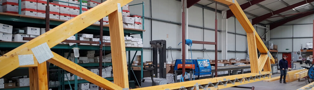 What is a roof truss?